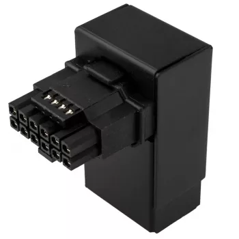 Adapter Kolink CP-12VHPWR-T1 12V 2×6 90° 1 tipo juodas, skirtas PCI maitinimo jungtims