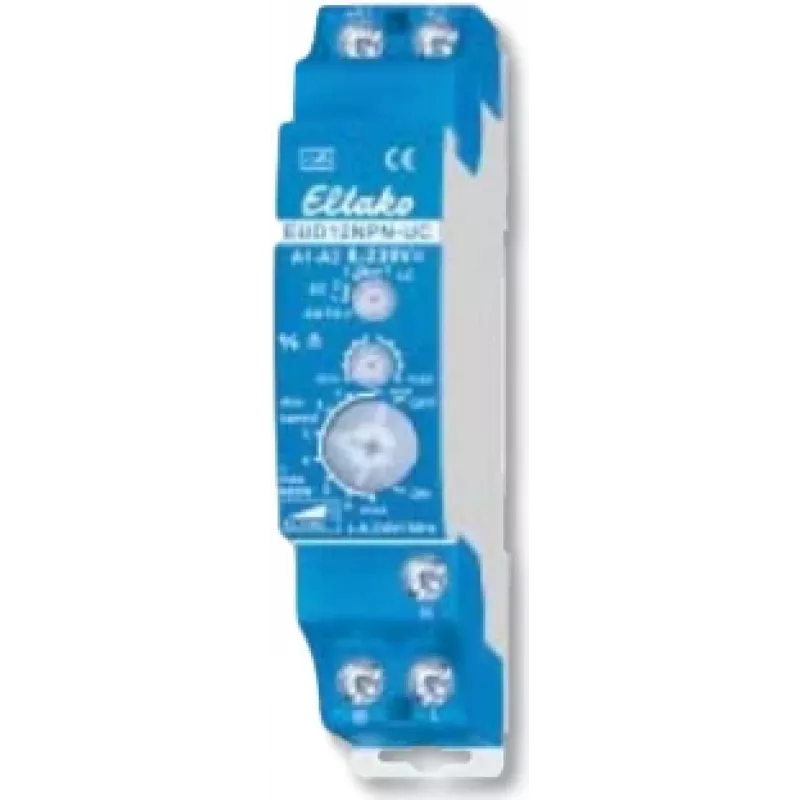 DIN bėgio universali elektroninė relė Eltako EUD12NPN-UC (MPN 21100806, EAN 4010312107843)