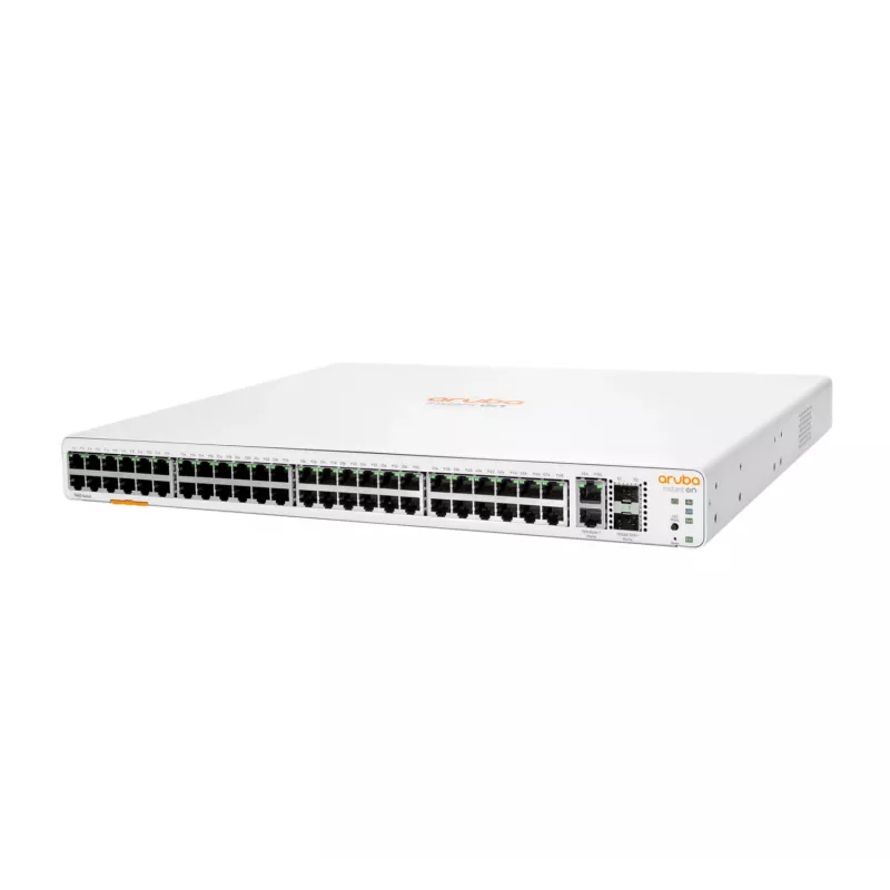 Aruba Instant On 1960 48G 2XGT 2SFP+ valdomas L2+ Gigabit Ethernet (10/100/1000) 1U baltas