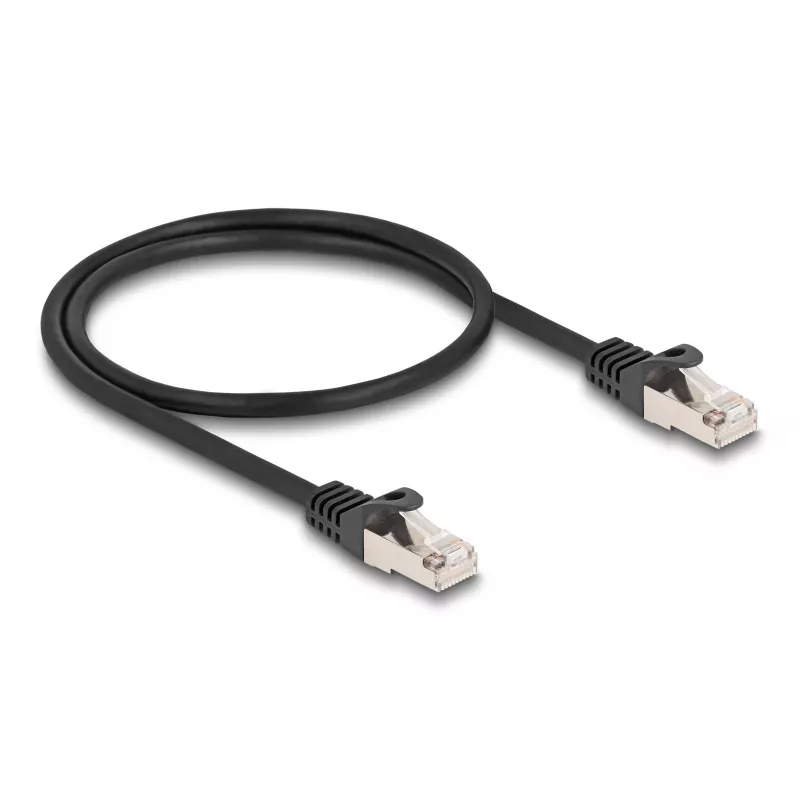 DeLOCK laidas RJ50 kištukas į RJ50 kištuką S/FTP 0,5 m juodas