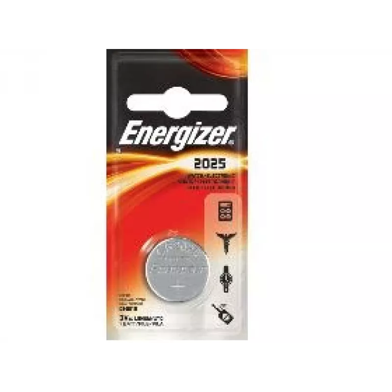Vienkartinė ličio diskinė baterija Energizer CR2025 3 V, 1 vnt.