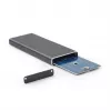 Gembird EE2280-U3C-01 išorinio disko dėklas SSD dėklas Juodas M.2
