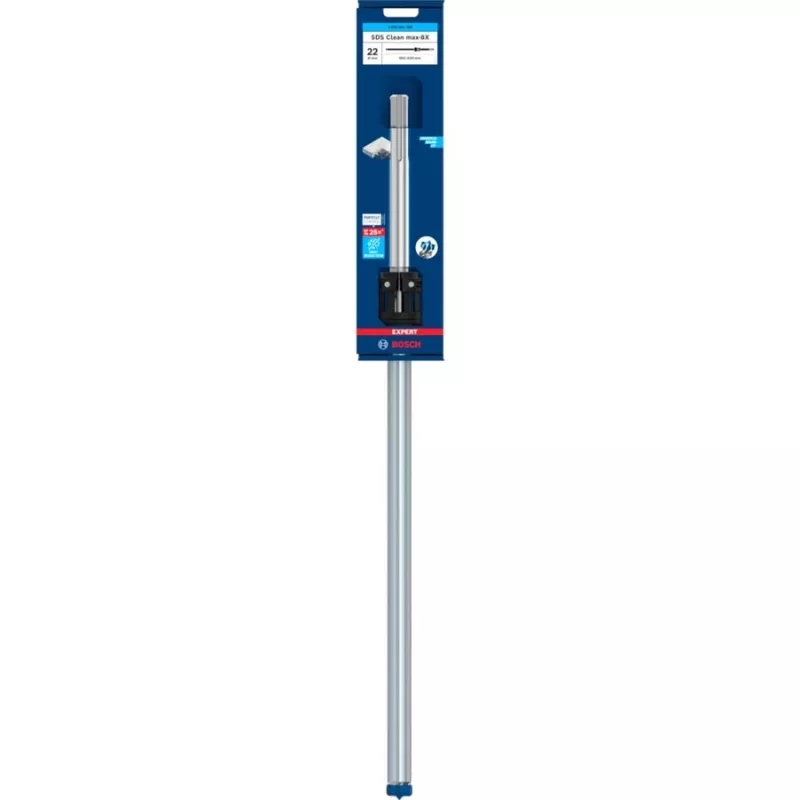 Hammer drill bit Bosch Expert SDS Clean max-8X, 22 mm diameter, 400 mm length