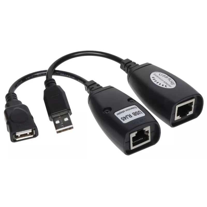 Genway USB-EX-50 sąsajos šakotuvas USB 2.0 juodas