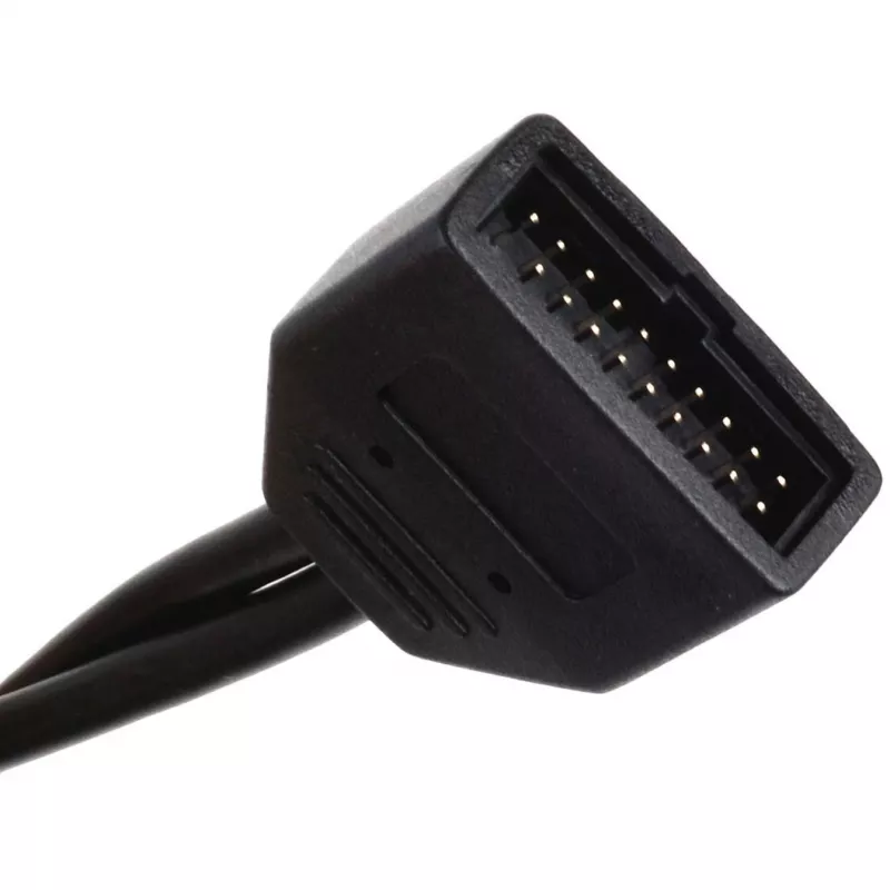 Silverstone G11303050-RT prijungimo priedas Juodas