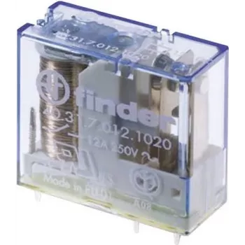 Finder PCB relė 24 V/DC 12 A 1 normaliai atviras kontaktas 40.31.7.024.1320 1 vnt. (40.31.7.024.1320)
