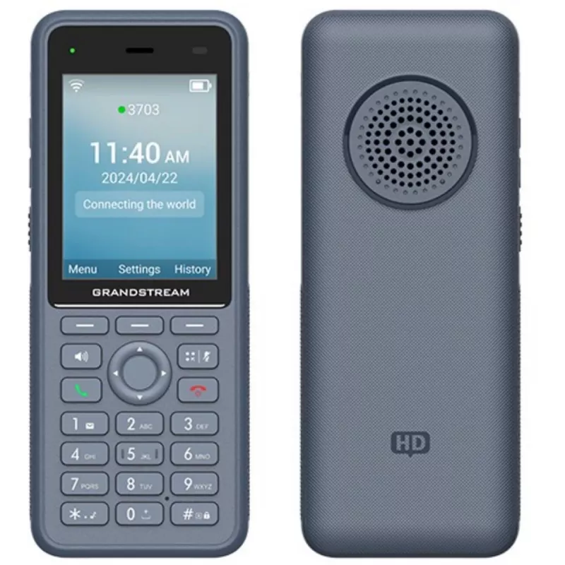 IP telefonas Grandstream Networks WP836 mėlynas, 3 linijos, LCD, Wi-Fi