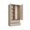 MALWA SS-90 wardrobe artisan ąžuolas/kašmyro
