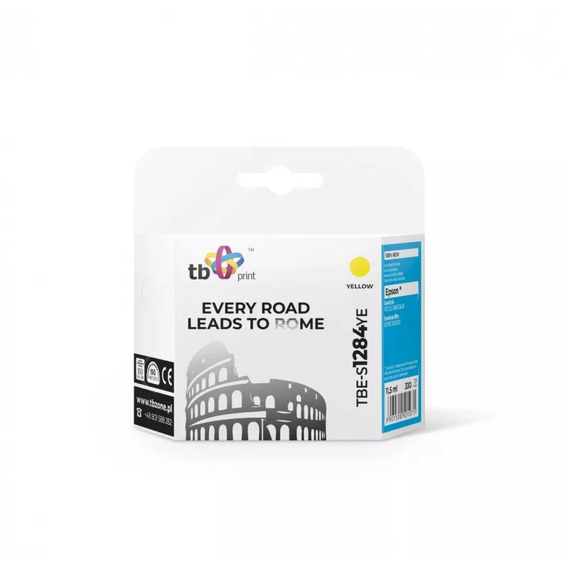 Ink skirta Epson S22/SX125 Geltona TBE-S1284YE