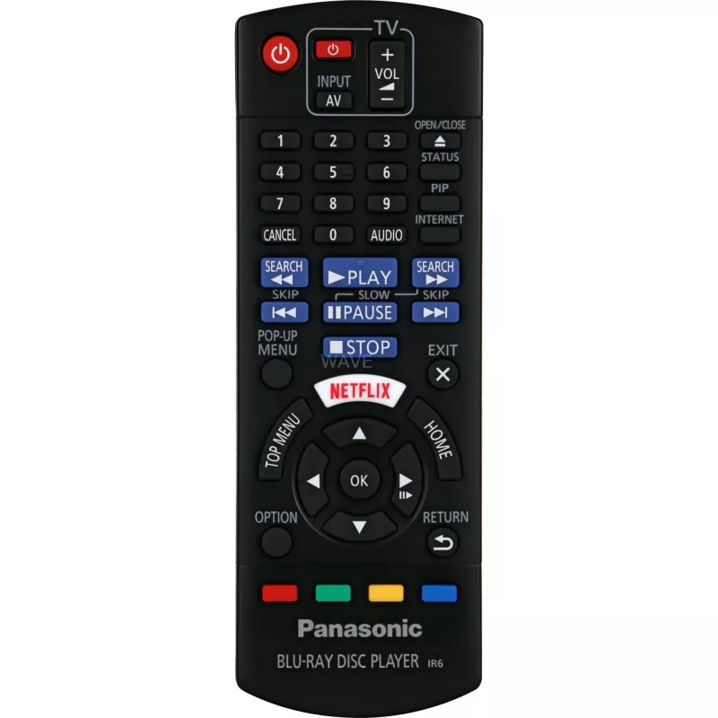 Panasonic Blu-ray diskų grotuvas DMP-BDT167EG Xvid, MKV, MP4, FLAC, MP3, AAC, ALAC, DSD Wi-Fi USB jungtis