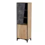 Lentynų blokas cama meble OVO 2D knygų spinta 50×38×182,5 cm ąžuolas/betonas