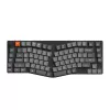 Mechaninė belaidė klaviatūra Keychron K15M-A1 — juoda su RGB foniniu apšvietimu, mechaniniais jungikliais, belaidžiu ryšiu