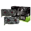 Vaizdo plokštė BIOSTAR GeForce RTX 3050 6GB GDDR6 PCIe 4.0, 2304 CUDA branduoliai, 96 bitų, 2x ventiliatoriai, 225×43 mm