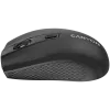 CANYON MW-7, 2,4 GHz belaidė pelė, 6 mygtukai, DPI 800/1200/1600, su 1 AA baterija, dydis 110*60*37 mm, 58 g, juoda
