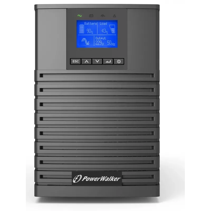 PowerWalker VFI 1000 ICT IoT Dvigubo keitimo (Online) 1 kVA 1000 W 4 AC lizdai