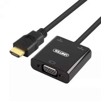 UNITEK Y-6333 sąsajos kortelės / adapteris 3,5 mm, VGA