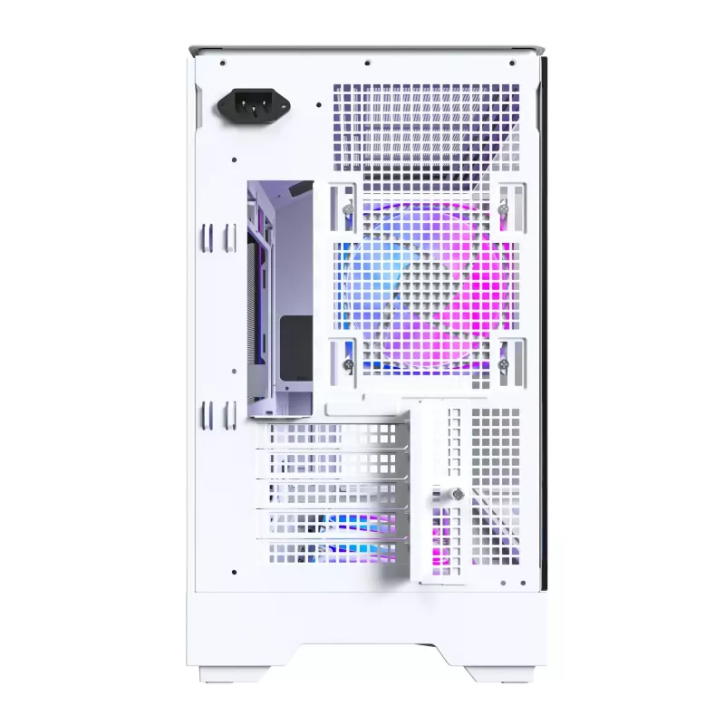 PC korpusas Montech KING 15 PRO White — Micro ATX / Mini-ITX, Midi Tower