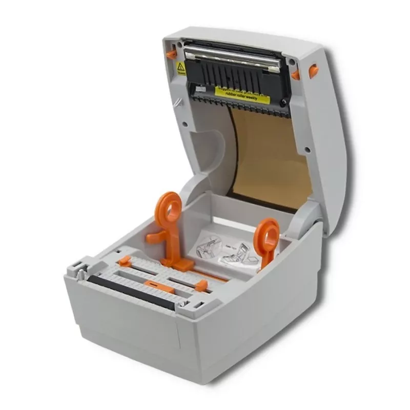 Qoltec 50243 Etikečių spausdintuvas LTP-0243 | terminis | Didelės spartos | 203 taškai colyje | USB | LAN
