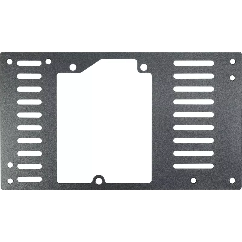 PSU shroud cover Inter-Tech ATX-04 plieninis pilkas 150x86x2mm