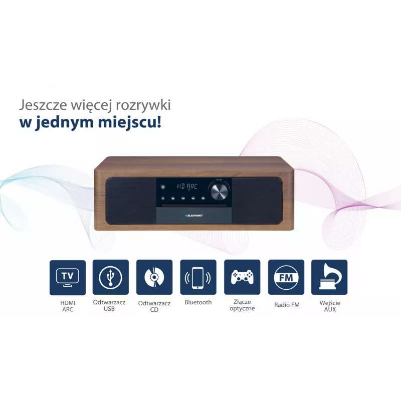 Nešiojamas Bluetooth garsiakalbis BLAUPUNKT MS22BT — Belaidis nešiojamas garsas, Bluetooth ryšys