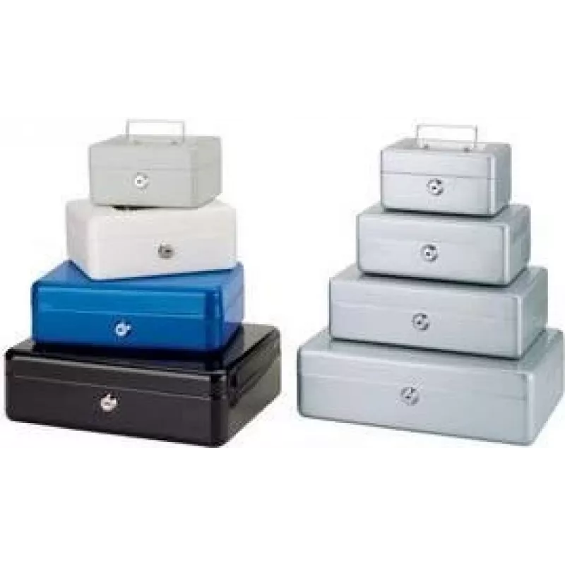 MAUL Geldkassette, sidabrinė, matmenys: (P)300 x (G)245 x (A)90 mm (56114-95)