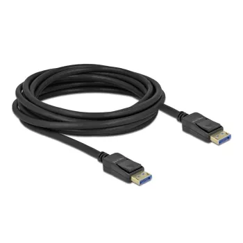 Delock - DisplayPort laidas - DisplayPort (kišt.) į DisplayPort (kišt.) - DisplayPort 2,0 - 2,0 m - palaiko 10K 60 Hz (10 240 x 4320) - juodas (80262)