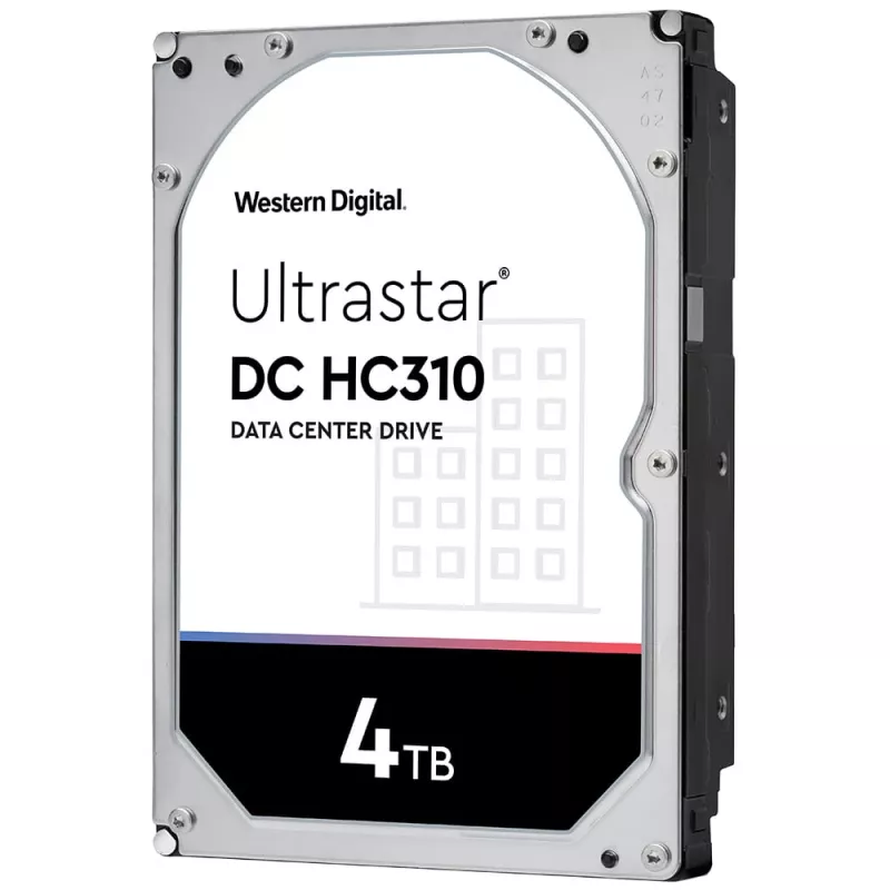 Vidinis 3,5 colio SAS kietasis diskas Western Digital Ultrastar DC HC310 4TB 7200 RPM 12 Gbit/s 256MB