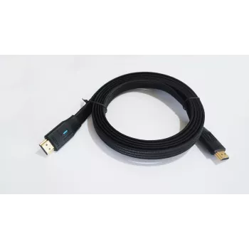 HDMI kabelis TB AKTBXVH21plokščias20 v2.1 plokščias 2 m juodas
