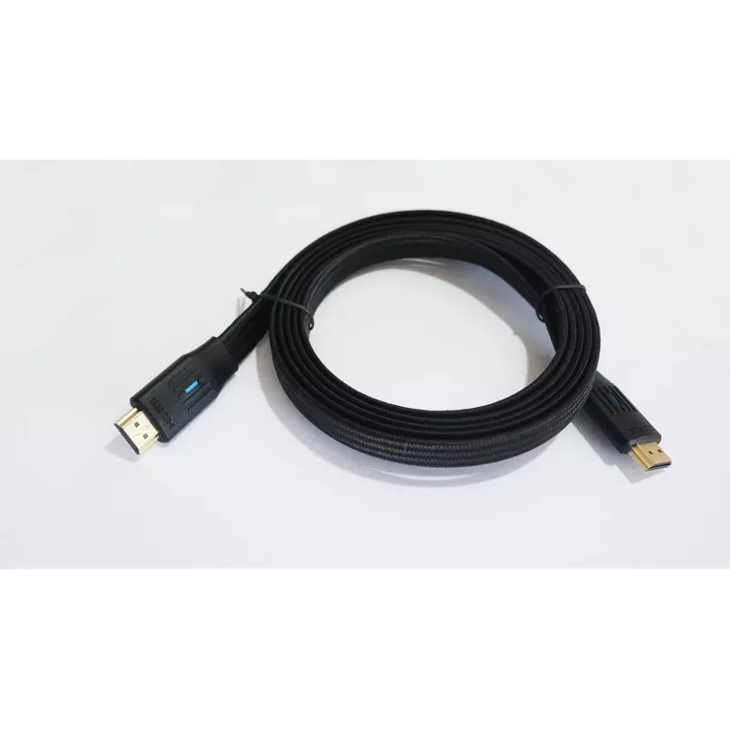 HDMI kabelis TB AKTBXVH21plokščias20 v2.1 plokščias 2 m juodas
