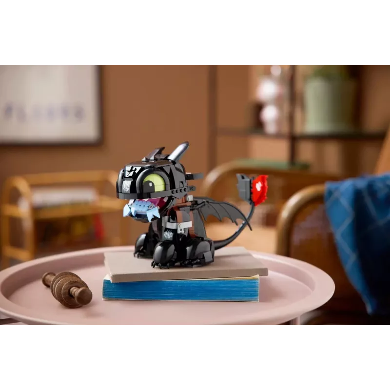 LEGO ICONS 10375 Kaip prisijaukinti slibiną: Bedantis