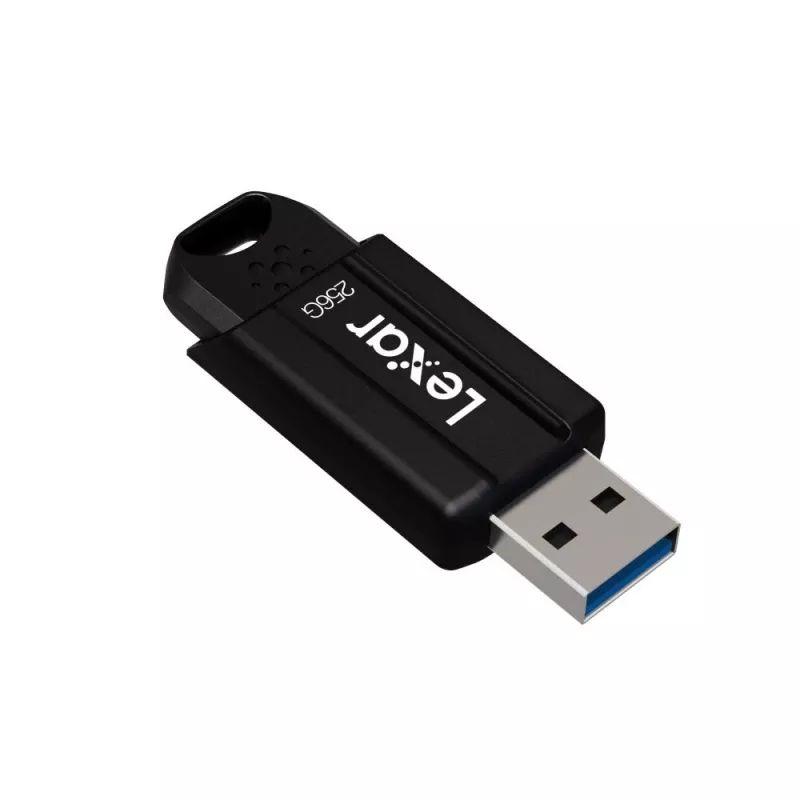 USB atmintukas Lexar JumpDrive S80 256 GB, USB Type-A, USB 3.2 Gen 1, juodas, 20 g