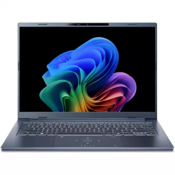Nešiojamas kompiuteris Acer Swift Go 14 AI SFG14-75-73GE Intel Core Ultra 7 258V 14 colių WUXGA 32 GB LPDDR5x 1 TB SSD Intel Arc 140V Wi‑Fi 7 Windows 11 Mėlyna 1.24 kg
