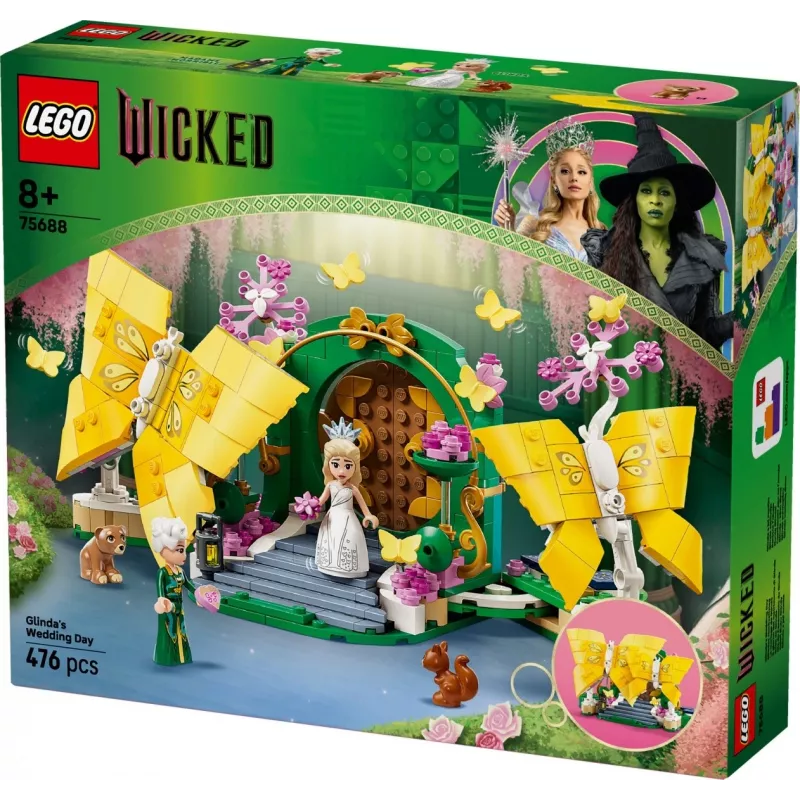 LEGO Wicked 75688 Glindanos vestuvių diena — teminis rinkinys, modelis 75688