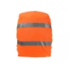 Oranžinis apsauginis lietaus užtiesalas HI-VIS 25 l kuprinei