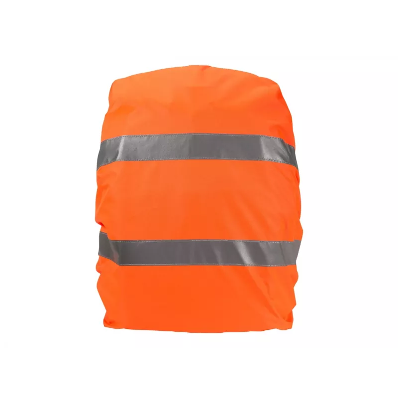 Oranžinis apsauginis lietaus užtiesalas HI-VIS 25 l kuprinei