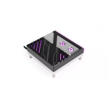 Alphacool 13851 šalčio plokštė, akrilo, permatoma, 88x88x32,3 mm