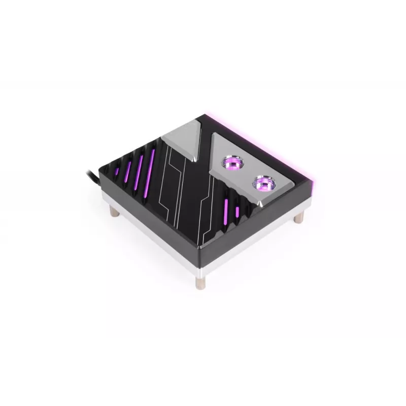 Alphacool 13851 šalčio plokštė, akrilo, permatoma, 88x88x32,3 mm