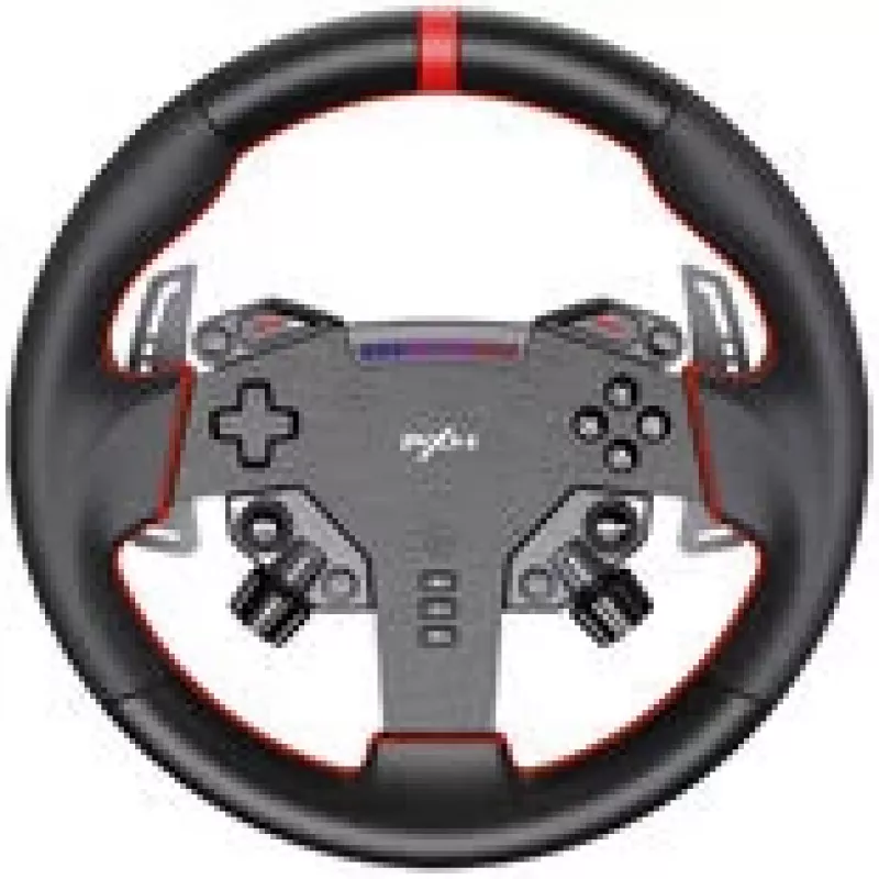 PXN VD6 Direct Drive Racing Bundle – 6Nm Wheel Base, W AS Steering Wheel & 3-Pedal-Set (PXN-VD6BUNDLE)