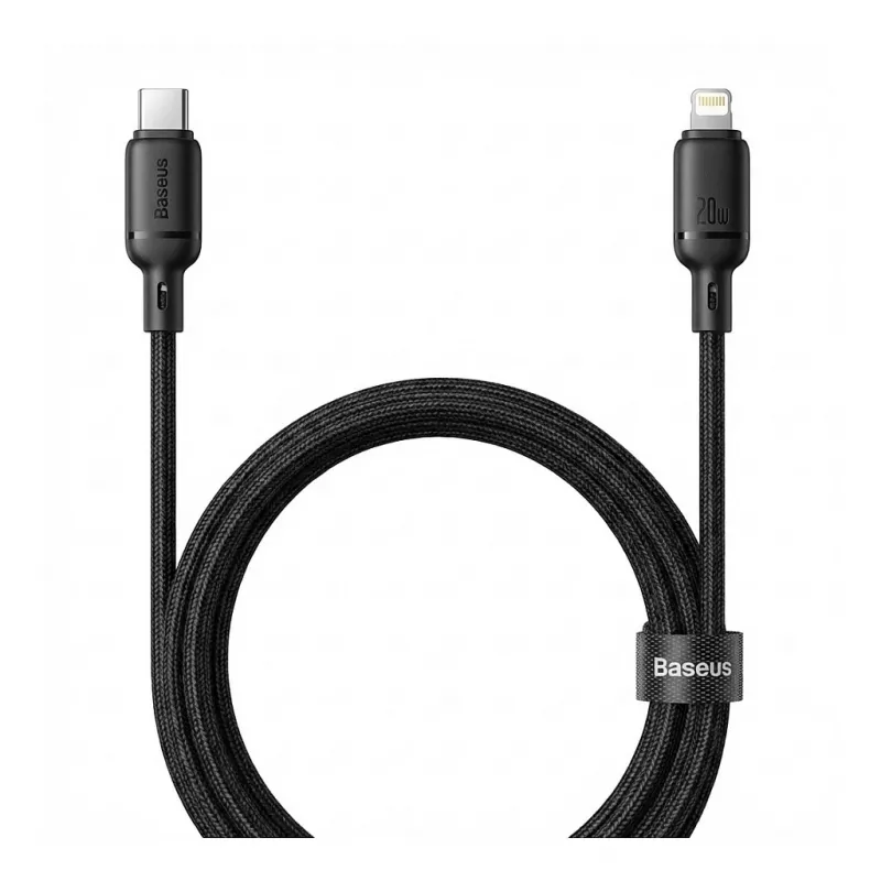 USB-C į Lightning įkrovimo laidas Baseus Silky Series 20W 2m