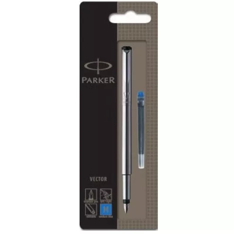 Fountain Pen Parker Vector Stainless Steel