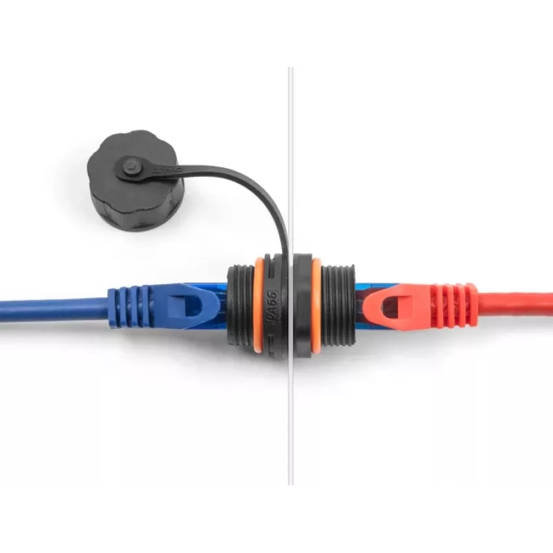 Tinklo kabelis DeLOCK 88145 RJ45 į RJ45 Cat.6A juodas