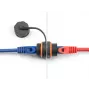 Tinklo kabelis DeLOCK 88145 RJ45 į RJ45 Cat.6A juodas