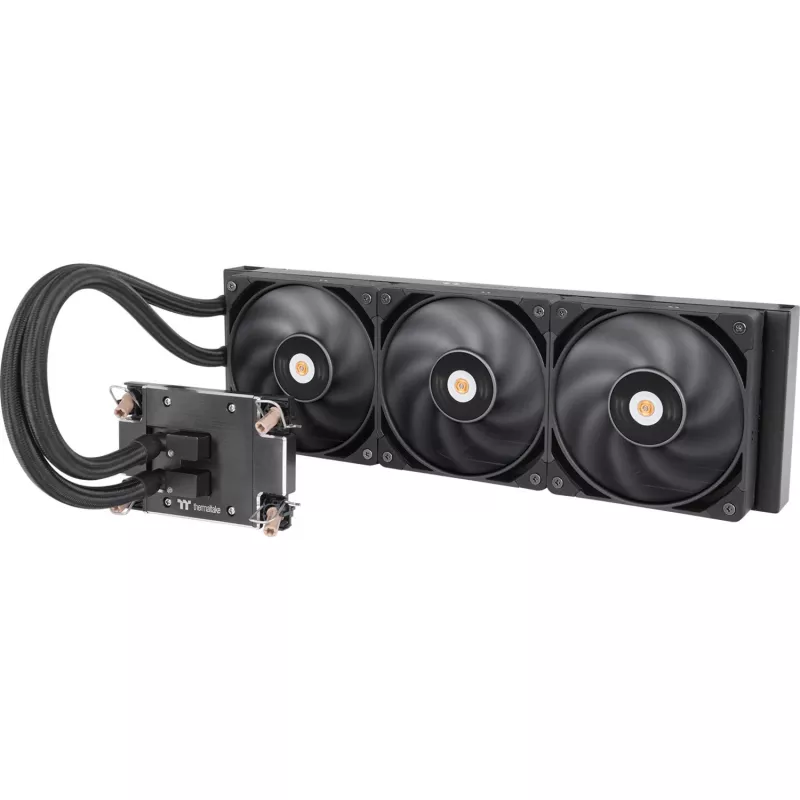 All-in-One Skystas CPU Aušintuvas THERMALTAKE AW420 su 420 mm Radiatoriumi ir RGB Ventiliatoriais