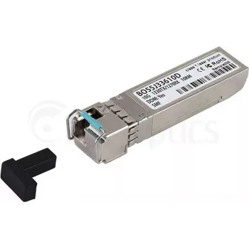 SFP+ šviesolaidinis siųstuvas-imtuvas CBO SFP-10G-BX-D, skirtas 10 Gbps vienos skaidulos dvikryptėms jungtims