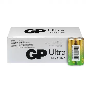 Alkaline batteries GP Battery LR6 AA 40 vnt. (modelis 15AU21-S2)