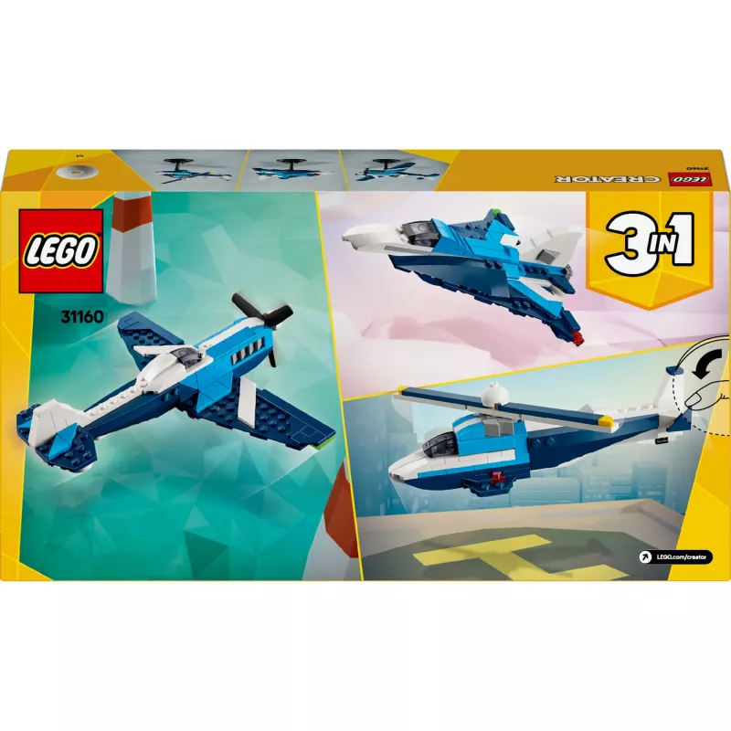 LEGO CREATOR 3 IN 1 31160 Lenktyninis lėktuvas