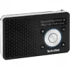 Nešiojamasis radijas TECHNISAT DIGITRADIO 1 A — DAB+/FM, OLED ekranas, USB-C, 3.5 mm ausinės, 1 W, juoda/sidabrinė