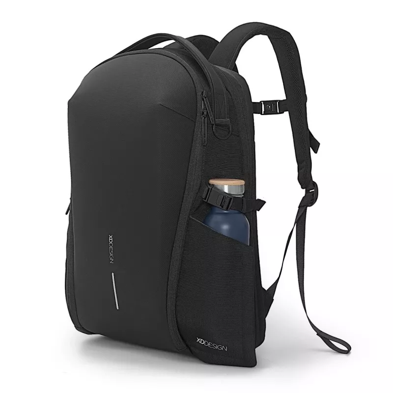 Kuprinė XDDESIGN Bizz Juoda — atspari vandeniui, lengva, modelis P705.931