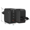 Pakrovėjas Xblitz XC3 USB-C PD 100W GaN3 — maitinimo adapteris, PD greitasis įkrovimas