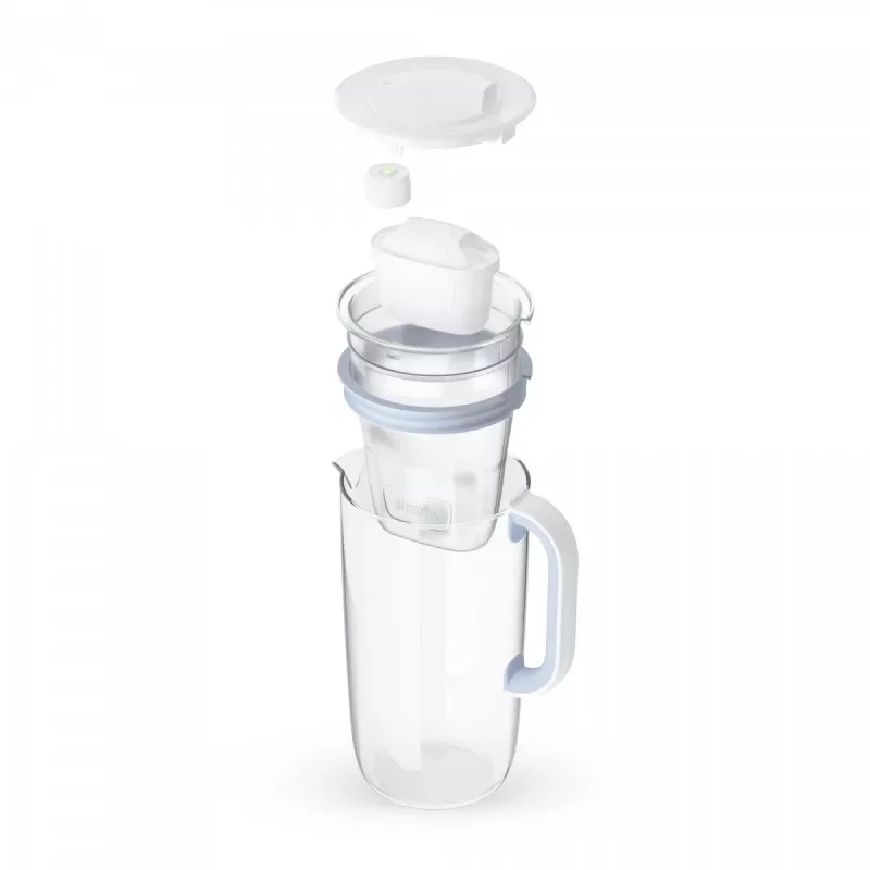 Stalinis vandens filtras BRITA 1050452, MAXTRA, 2,5 l talpa (1,4 l filtruoto), Mėlynas/Baltas